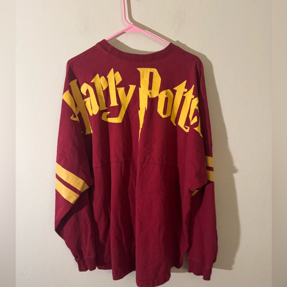 Harry Potter Spirit Jersey Wizarding World Wizard Red Yellow Sz XL Adult